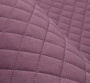 16mb OUTLET Tkanina HAITI FIOLETOWA Pikowana 5x5. Materiał tapicerski obiciowy meblowy 