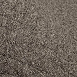 20MB LEW - LUX OUTLET 3X3 Brązowy melanż Tkanina pikowana tapicerska Materiał obiciowy meblowy