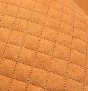21mb OUTLET Pomarańczowa ALCALA 3X3 Tkanina pikowana tapicerska Materiał obiciowy meblowy