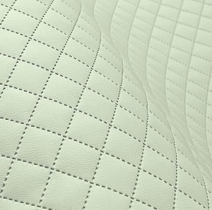 8mb OUTLET SOFT 05 PISTACJA Eco Eko skóra pikowana 3x3 Tkanina tapicerska Materiał obiciowy meblowy