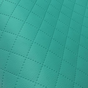 20mb OUTLET SOFT SELEDYN Eco Eko skóra pikowana 3x3 Tkanina tapicerska Materiał obiciowy meblowy