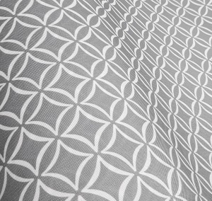 16mb OUTLET LOTUS LEW Jasno szary Tkanina drukowana gładka meblowa Obiciowa Materiał tapicerski