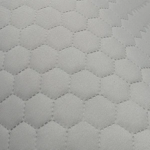 20mb OUTLET OXFORD JASNO SZARY pikowana w Plastry miodu Tkanina wodoodporna obiciowa Meblowa Tapicerska Mocna Wytrzymała