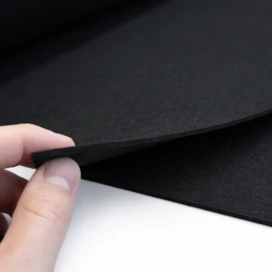  50mb 2mm FILC czarny 400gr/m2 Tkanina Materiał techniczny tapicerski do wnętrza na podłogę sufit wygłuszenie dywan wykładzina