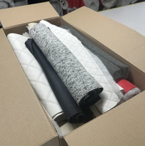 Pełny Karton - Ścinki tkanin gładkich i pikowanych z całego asortymentu ULTRASONIC - LOSOWO - tkaniny do 1mb